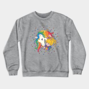 Rainbow & Starlite Crewneck Sweatshirt